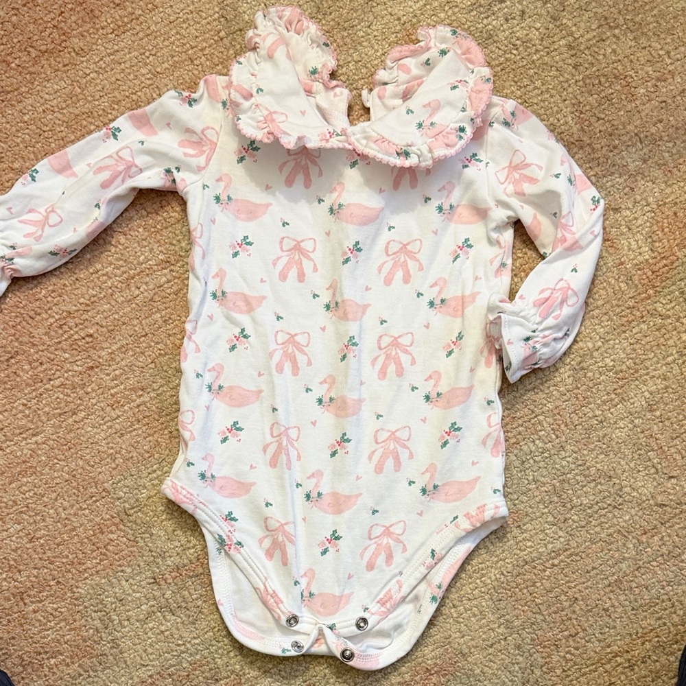 Christmas holiday Sean and ballet slipper Onesie